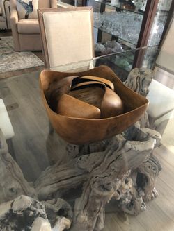 Wooden Bowel Set