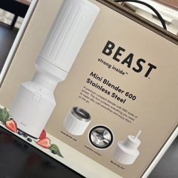 Beast® Blender Mini 600 Stainless Steel 