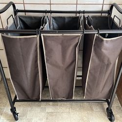 Laundry Basket On Wheels