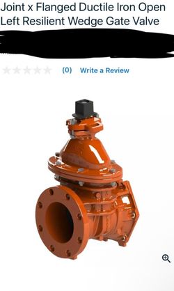 4” gate valve