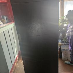 Black portable closet