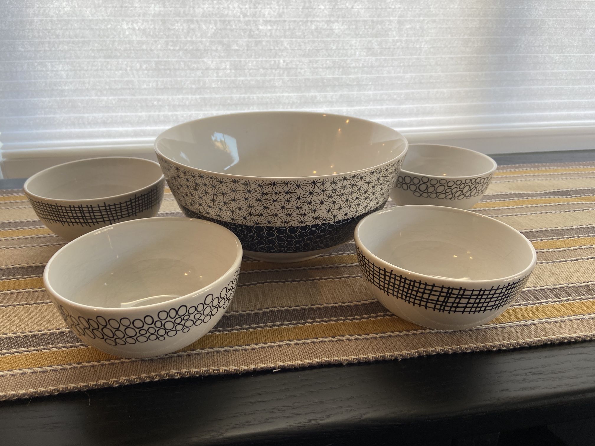 Vintage Ceramic Serving Bowls
