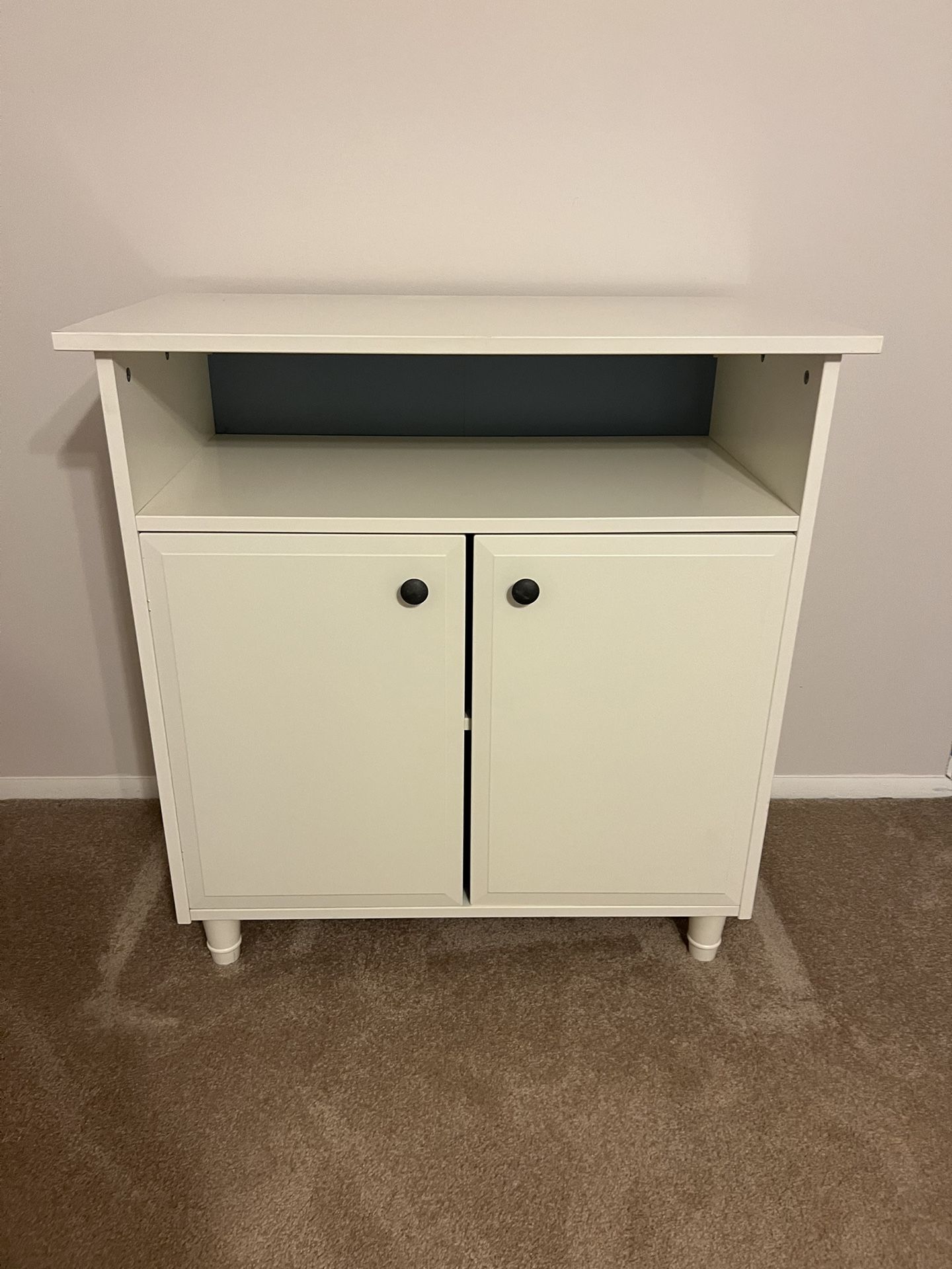 White Storage Cabinet
