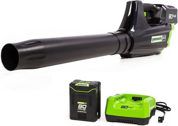 Greenworks Pro 80V (125 MPH / 500 CFM) Battery and Charger Included