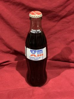 Coca-Cola Classic collector bottle. Super Bowl XIII. 1994 Edition.