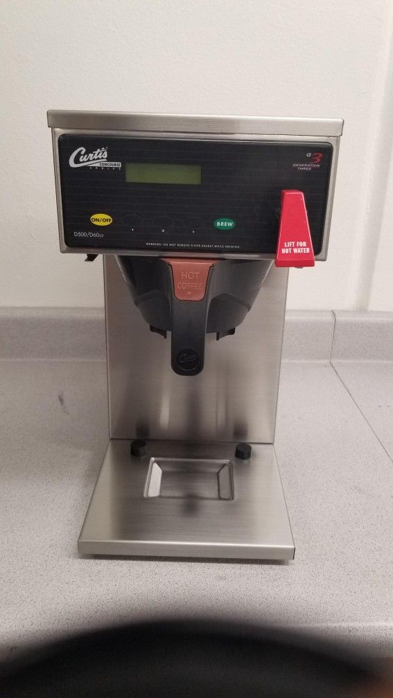 Refurbished Curtis Coffee Machine D60gt12a000 W/ Hot Water Faucet