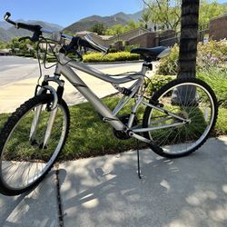 Rhino 26” 7-Speed Mountain/Hybrid Bike – Dual Suspension – $110 OBO