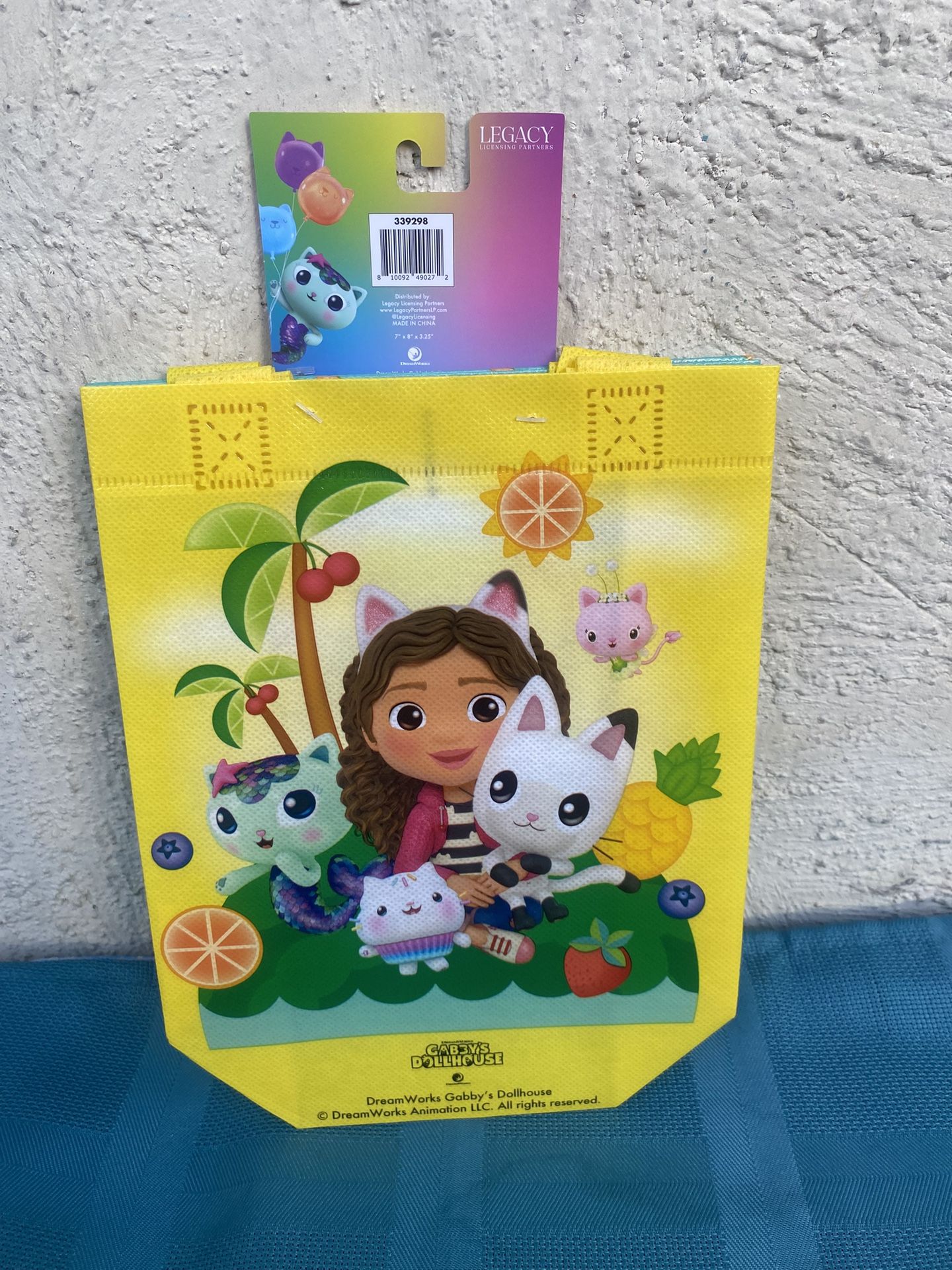 Gabby Doll House Kids Reusable Lunch bag 2 Pk