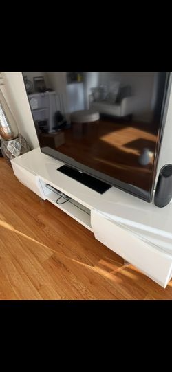 White Tv Stand 72”