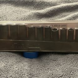 Snap On Metric Deep 3/8" Impact Socket Set 214SIMFMYA