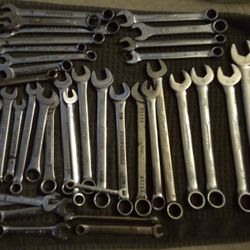 50+ Assorted brand Wrenches 