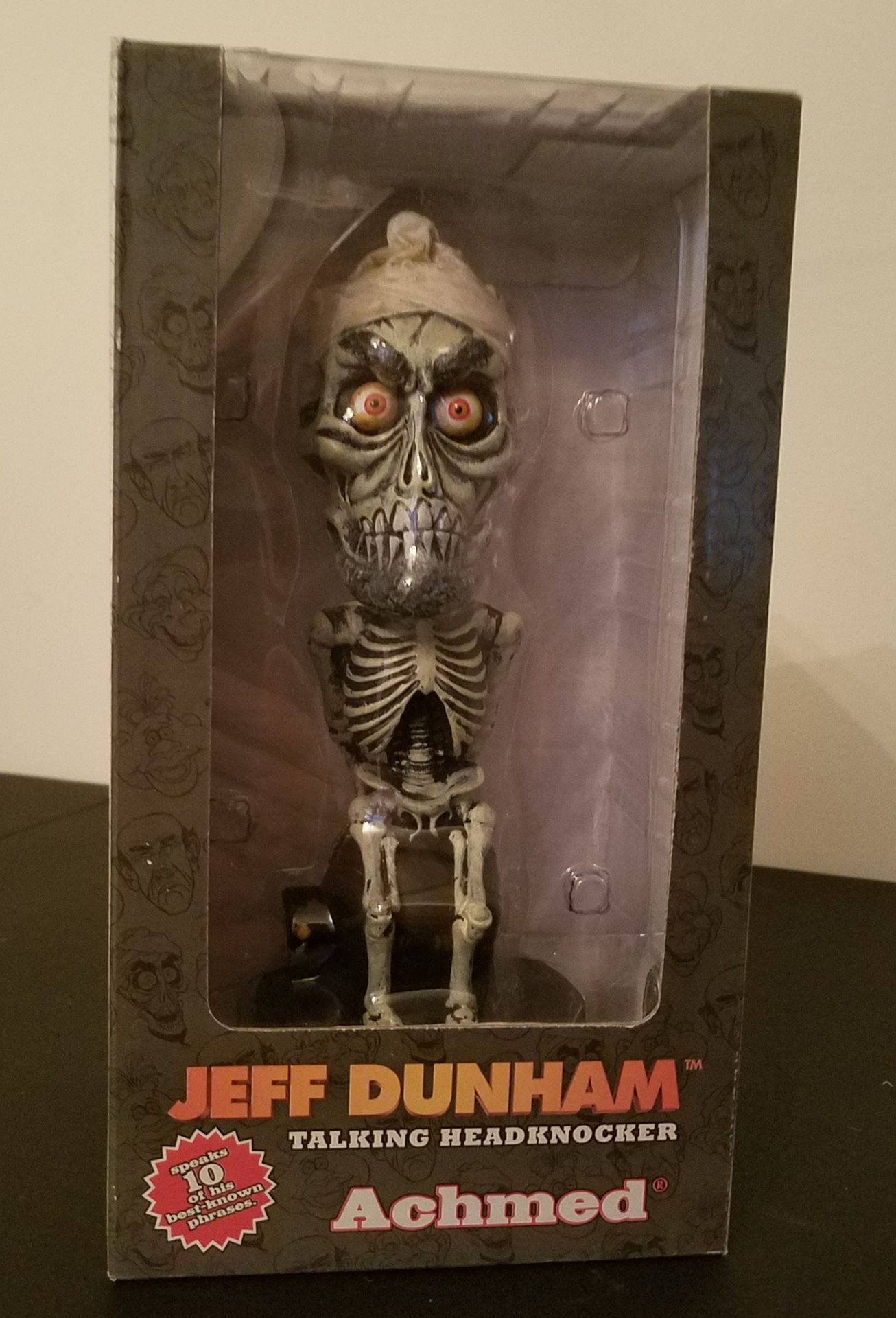 Jeff Dunham Achmed Talking Headknocker - $20