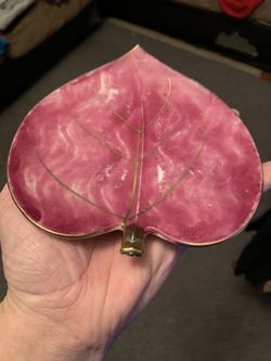 Vintage Bon Bon Dish in Leaf form