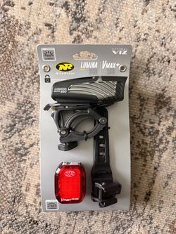 NiteRider Lumina Micro 650 & Vmax+ 150 Bike Light Set