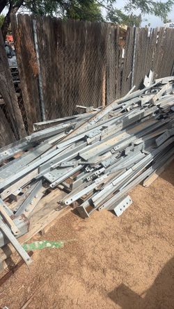 Galvanized angle iron