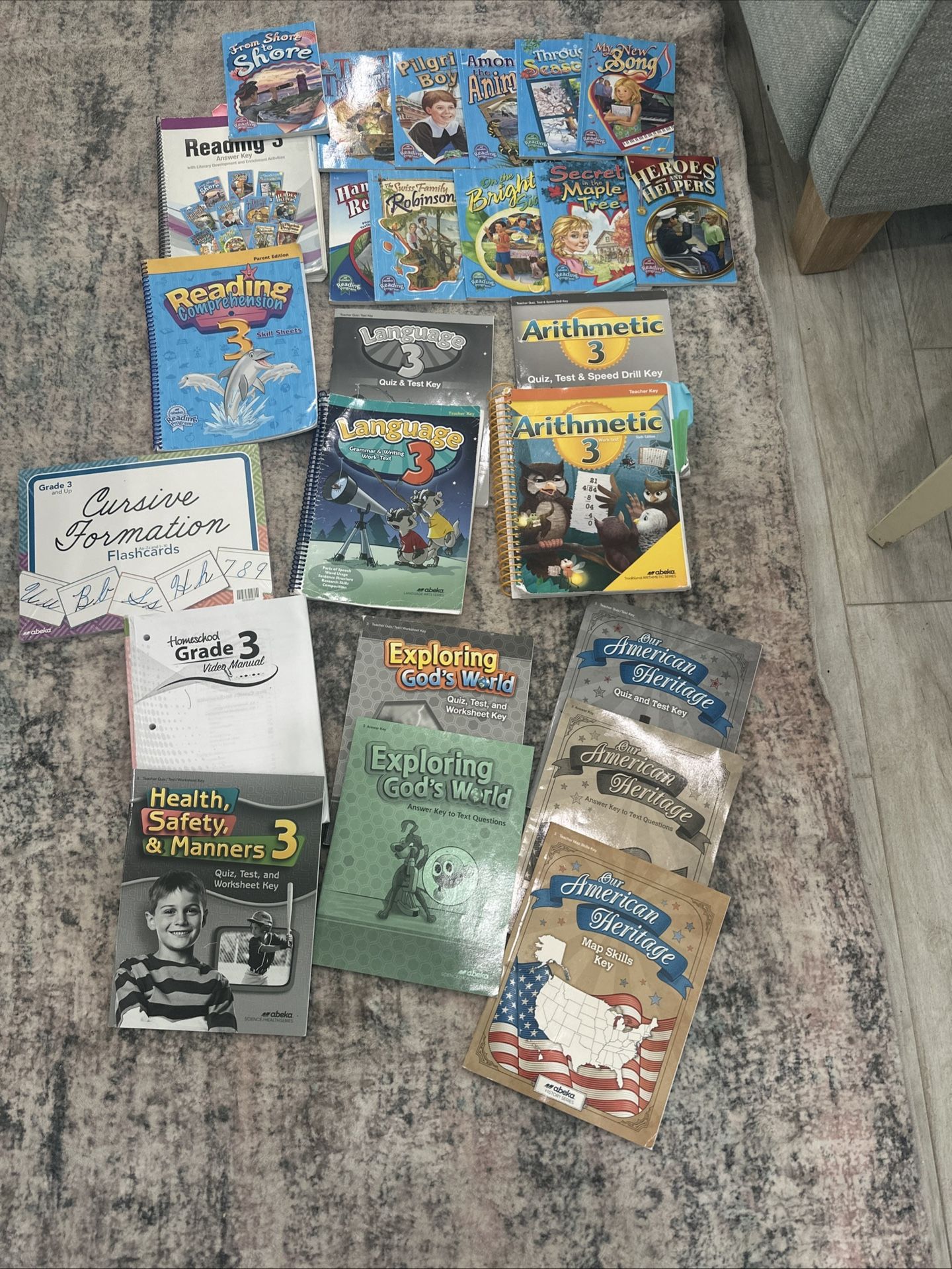 Abeka Grade 3 Teacher Books And Readers