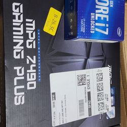 Motherboard MPG Z490 GAMING

PLUS
