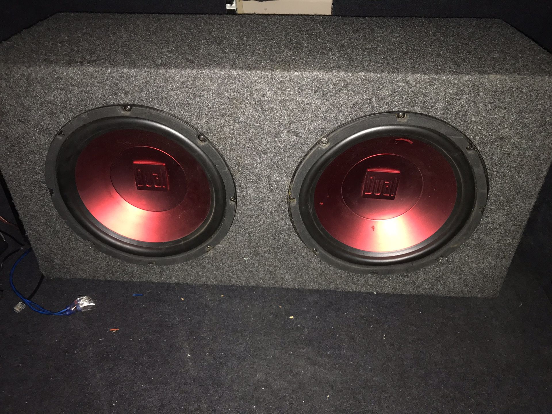 2 10” Sub Woofer With Box