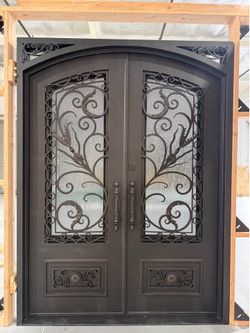 Luxury Iron Double Door