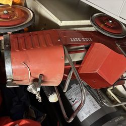 Firefighter pedal car vintage
