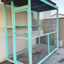 Large bird cage, 8x4x7 feet