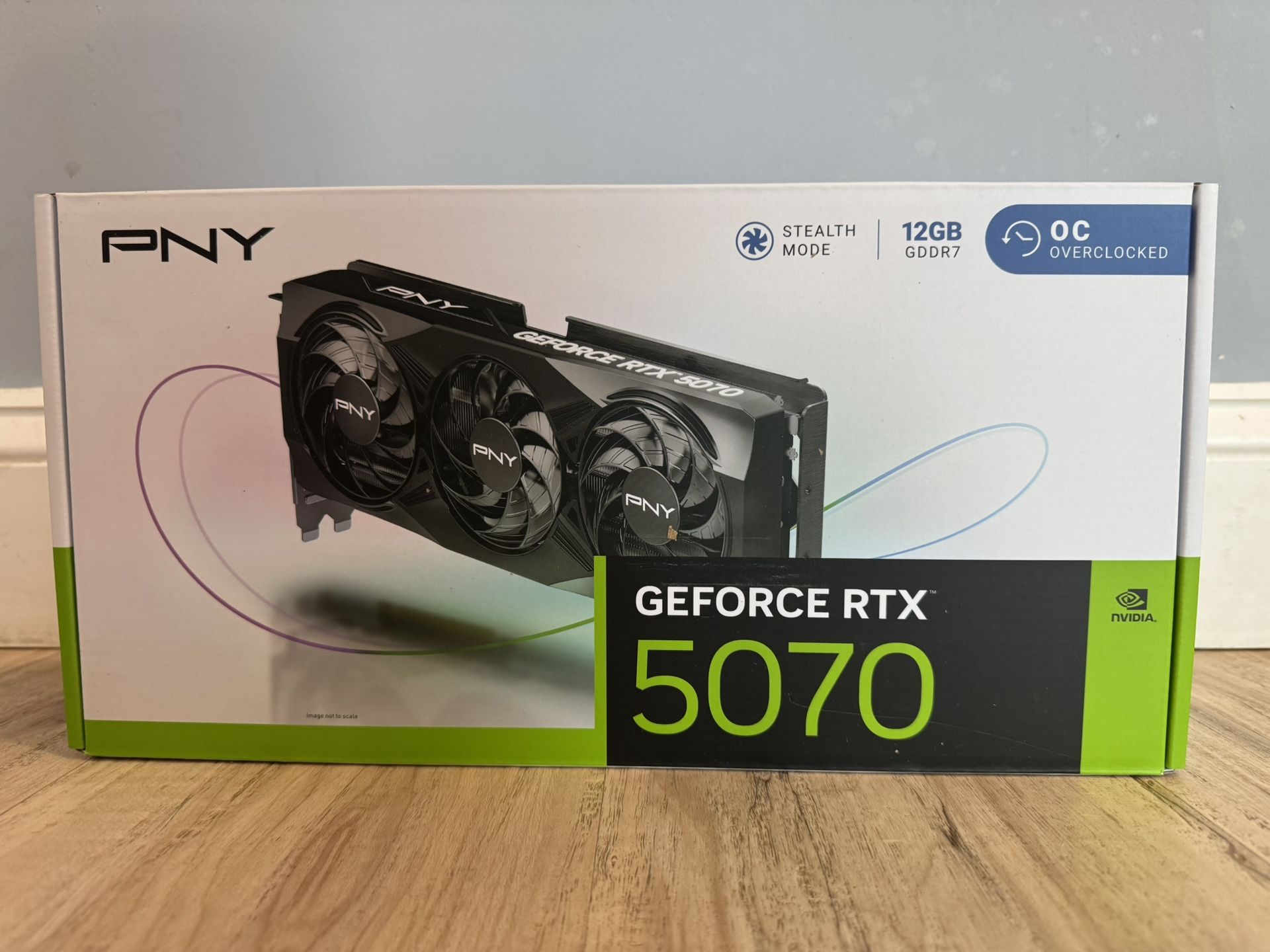 PNY GeForce RTXâ„¢ 5070 12GB GDDR7 Overclocked Triple Fan