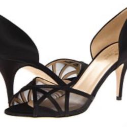 Kate Spade Black Sandal Heels Size 7