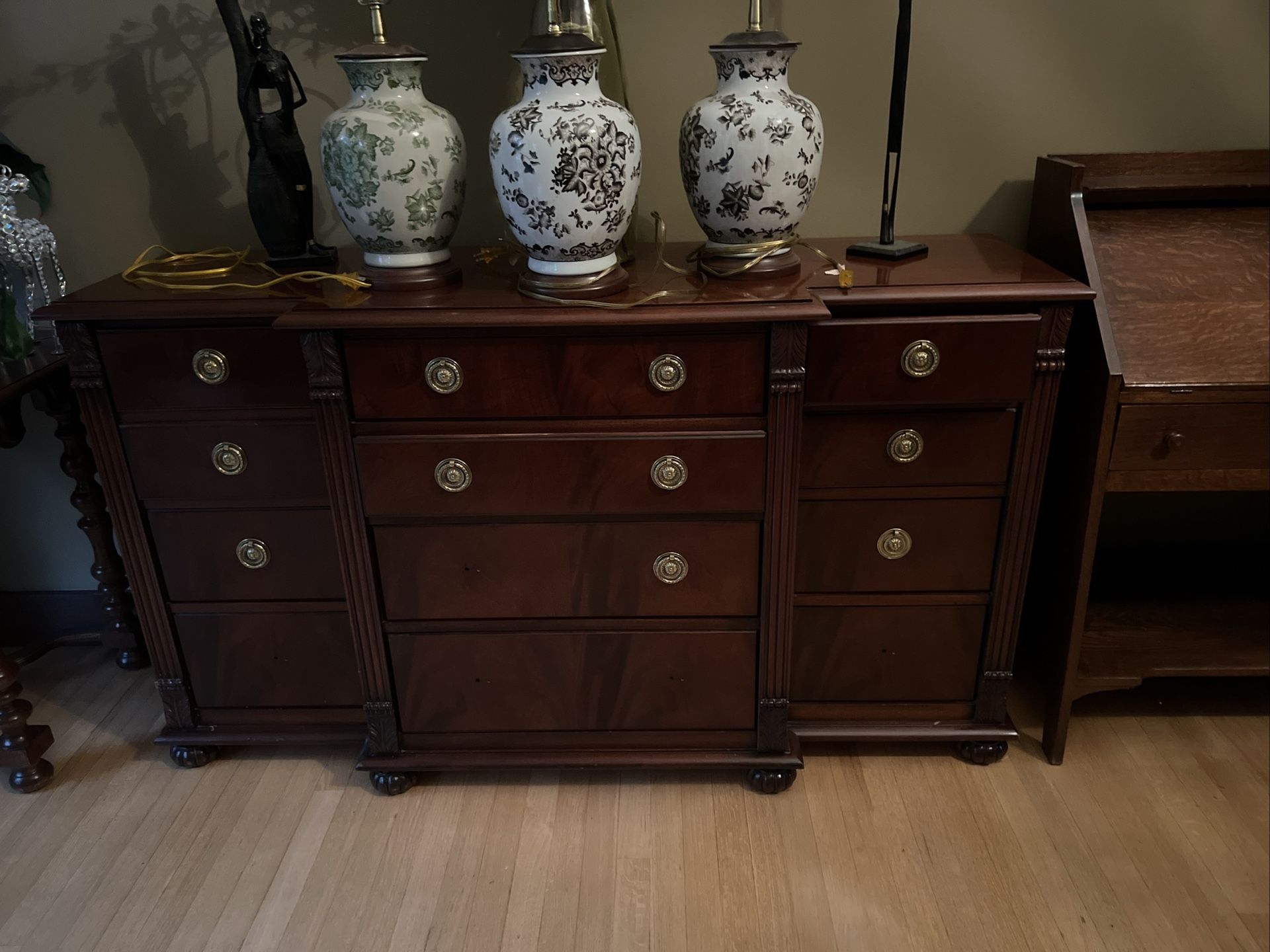 Dresser- Hickory Chair (brand) —MAKE OFFER —12 Drawer Dresser MUST GO
