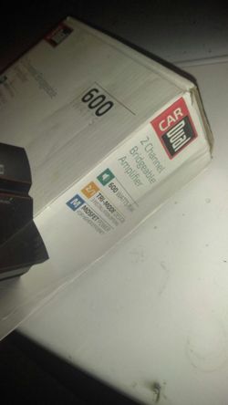 Brand New in the box 600w car stereo amplifier
