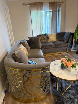 Sofa for sale. I bought this sofa less than four months ago; it's like new.
