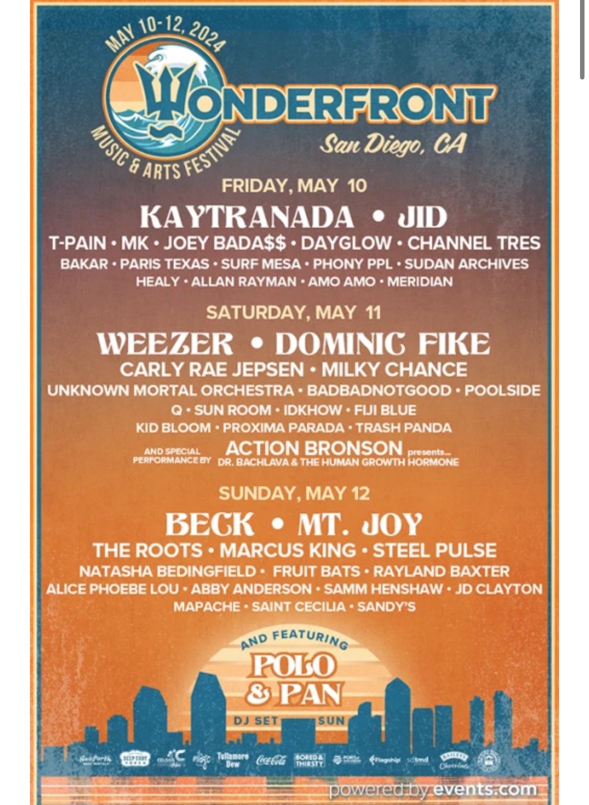 Friday Wonderfront Ticket