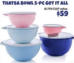 5 -pc Thatsa Bowls
