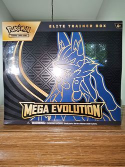 Pokemon MEGA EVOLUTION Elite Trainer Box ETB Trading Cards TCG