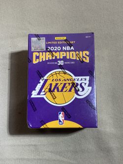 Panini Lakers Championship Basketball Cards 
