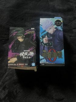 SEGA - Jujutsu Kaisen 0: The Movie - Super Premium Figure - Satoru Gojo And Jujutsu Kaisen Maki Zenin Figure