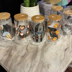 New Custom Glass Tumblers💥$10💥