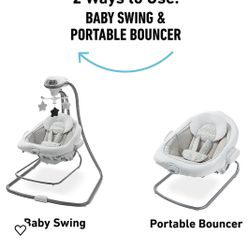 Graco Duet connect Swing/ Bouncy Seat 