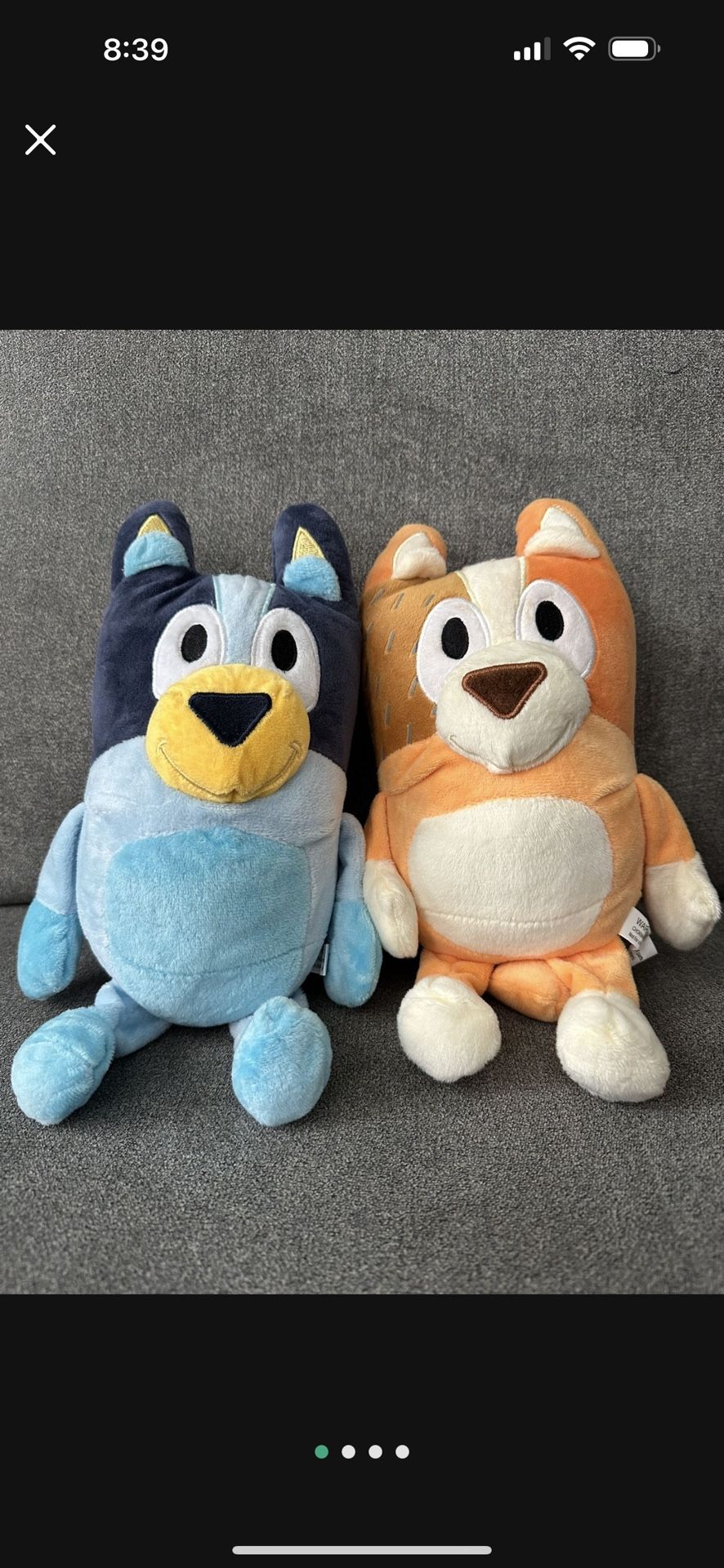 New Bluey Plushy’s