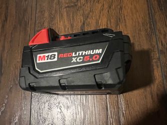 Milwaukee battery $60 obo