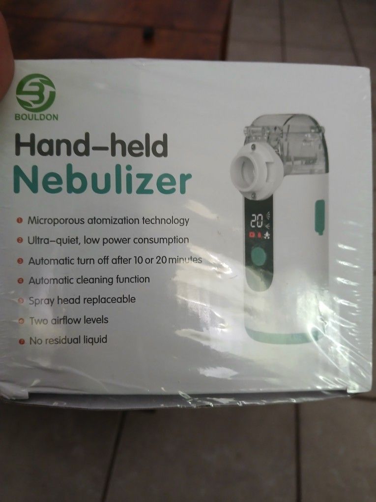 Portable Nebulizer Helps Breathing