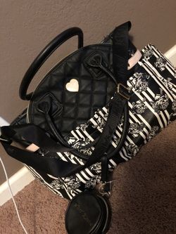 Betsy Johnson diaper bag