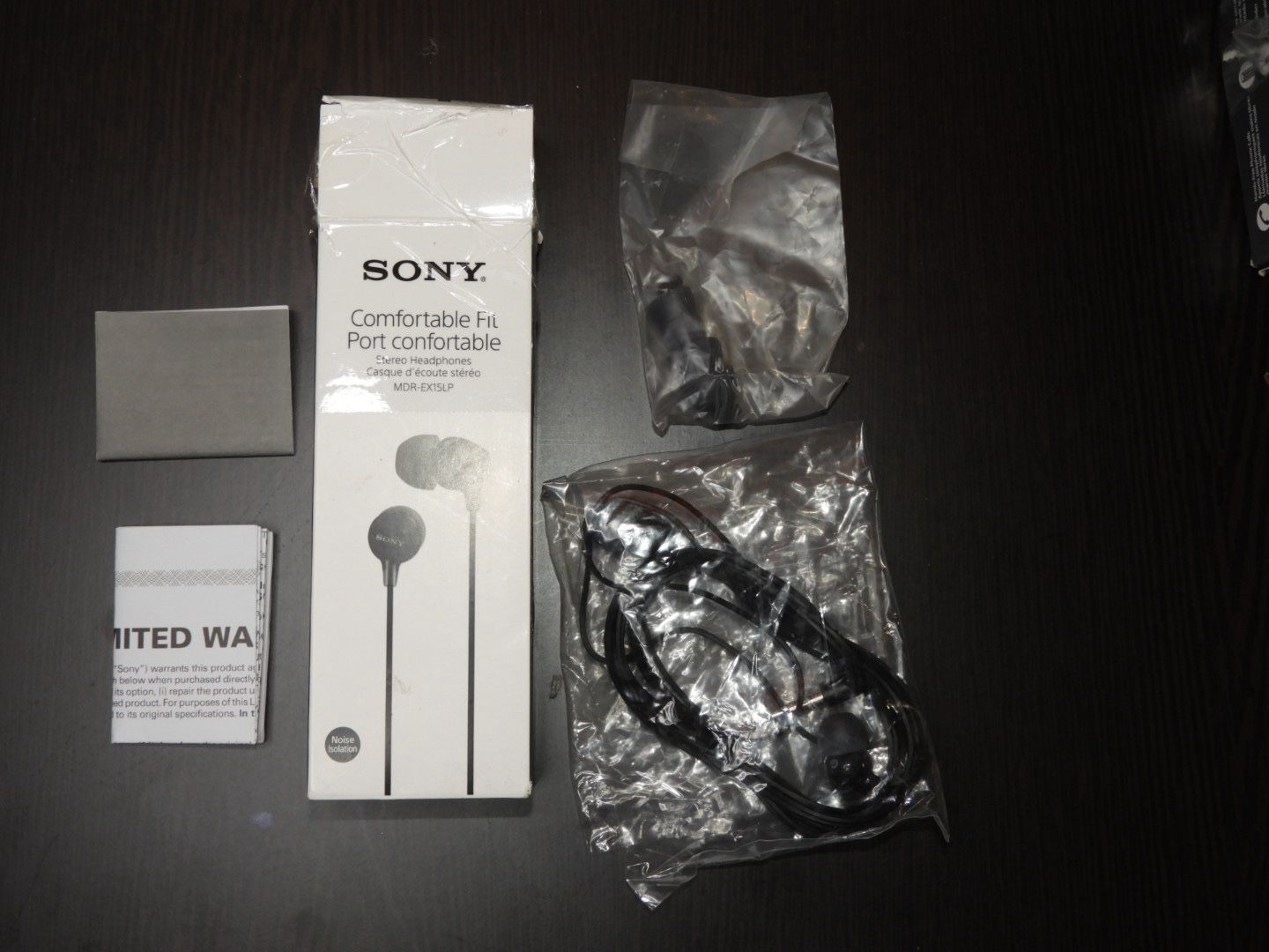 Sony Plugin Headphones 