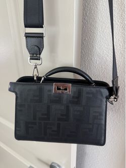 Fendi Zucca FF Peakaboo Crossbody