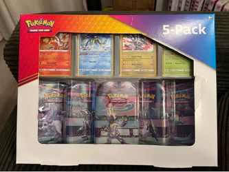 Pokémon Trading Card 5-Pack Bundle