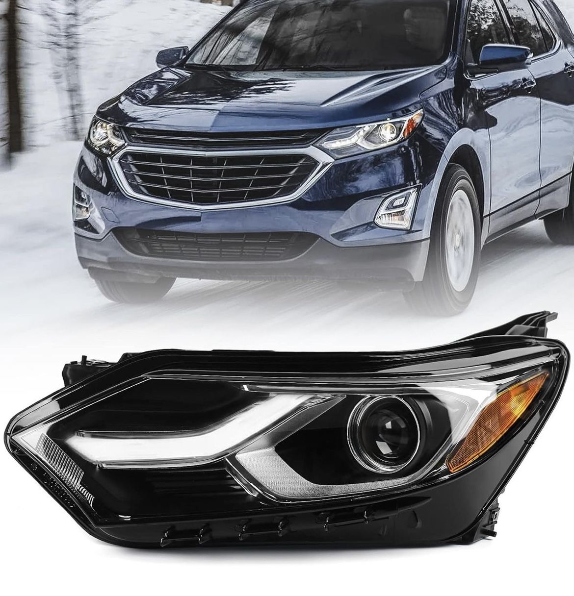 Chevy Equinox Headlight Driver Side 