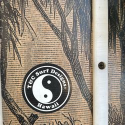 T&C Surf Designs Hawaii Skateboard