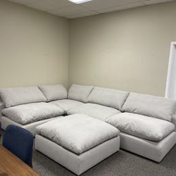 Cloud Couch Sectional Light Gray