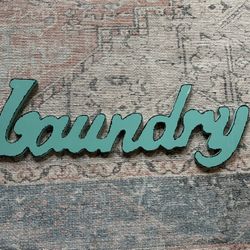 Laundry Wall Decor.