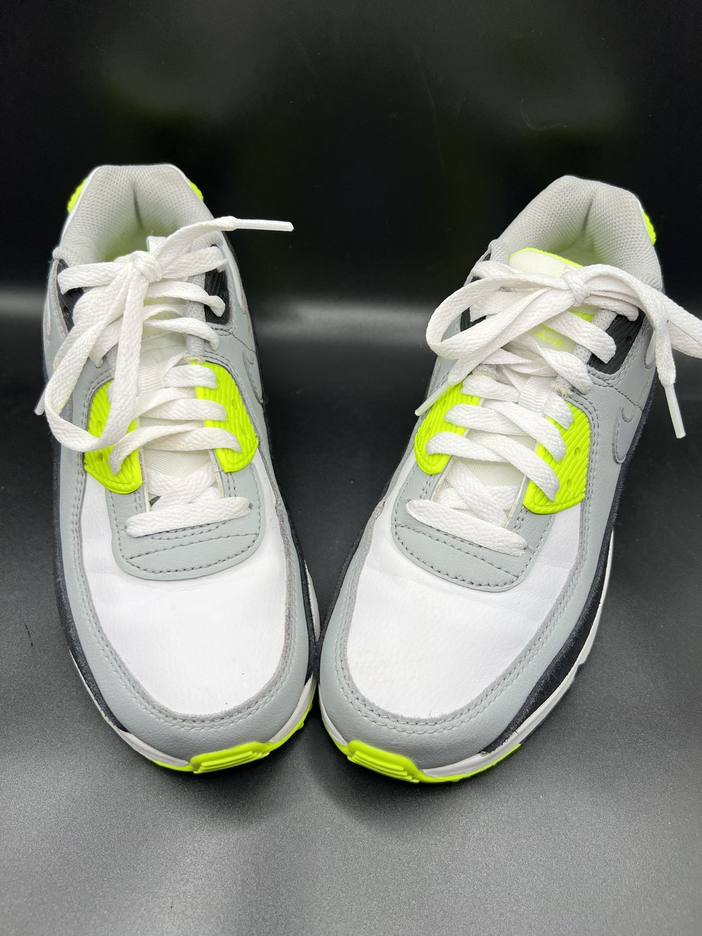 Used Nike Air Max 90 5Y White VOLT