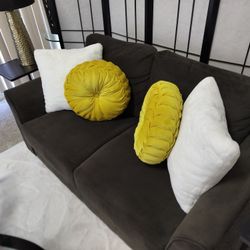 Forest Green Loveseat By Lifestyle Solutions 